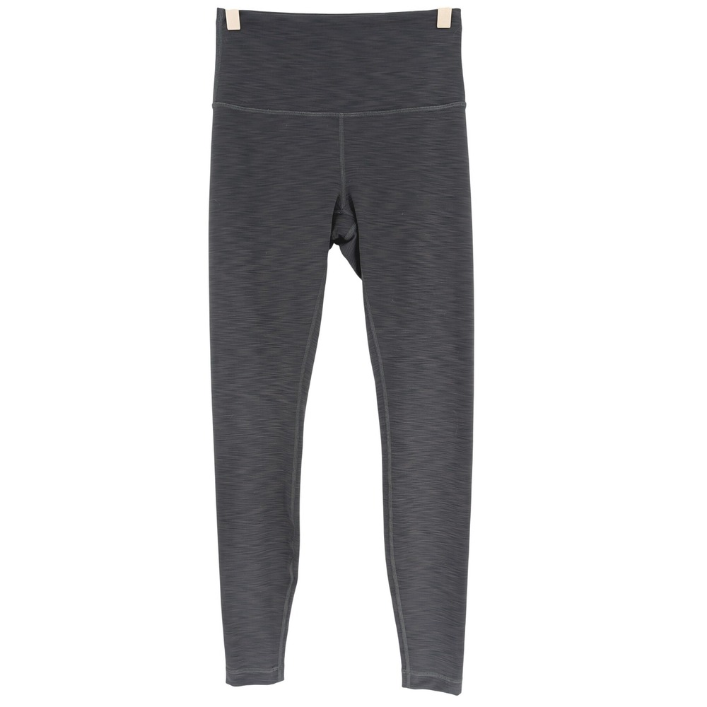 Lululemon Wunder Train High-Rise Tight 28" Heathered Graphite Grey 6 Active Yoga
